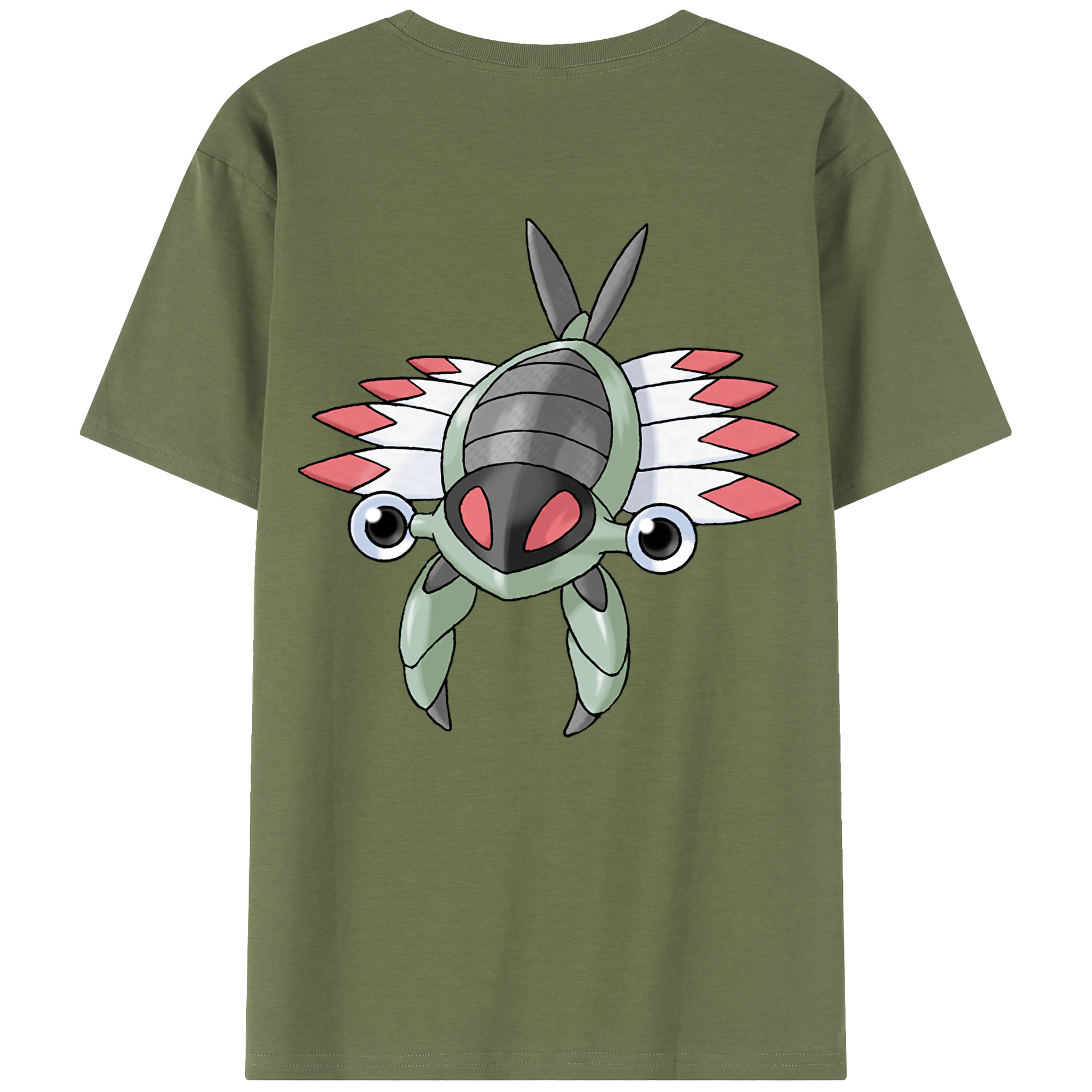 （画像用） ポケットモンスター Pokémon 綿100％半袖Tシャツ（背面プリント）